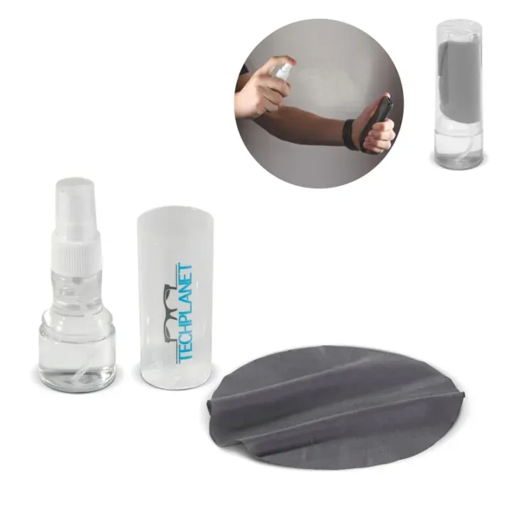 Cleaner with microfiber cloth 30ml - LT91715 (gadzety reklamowe)
